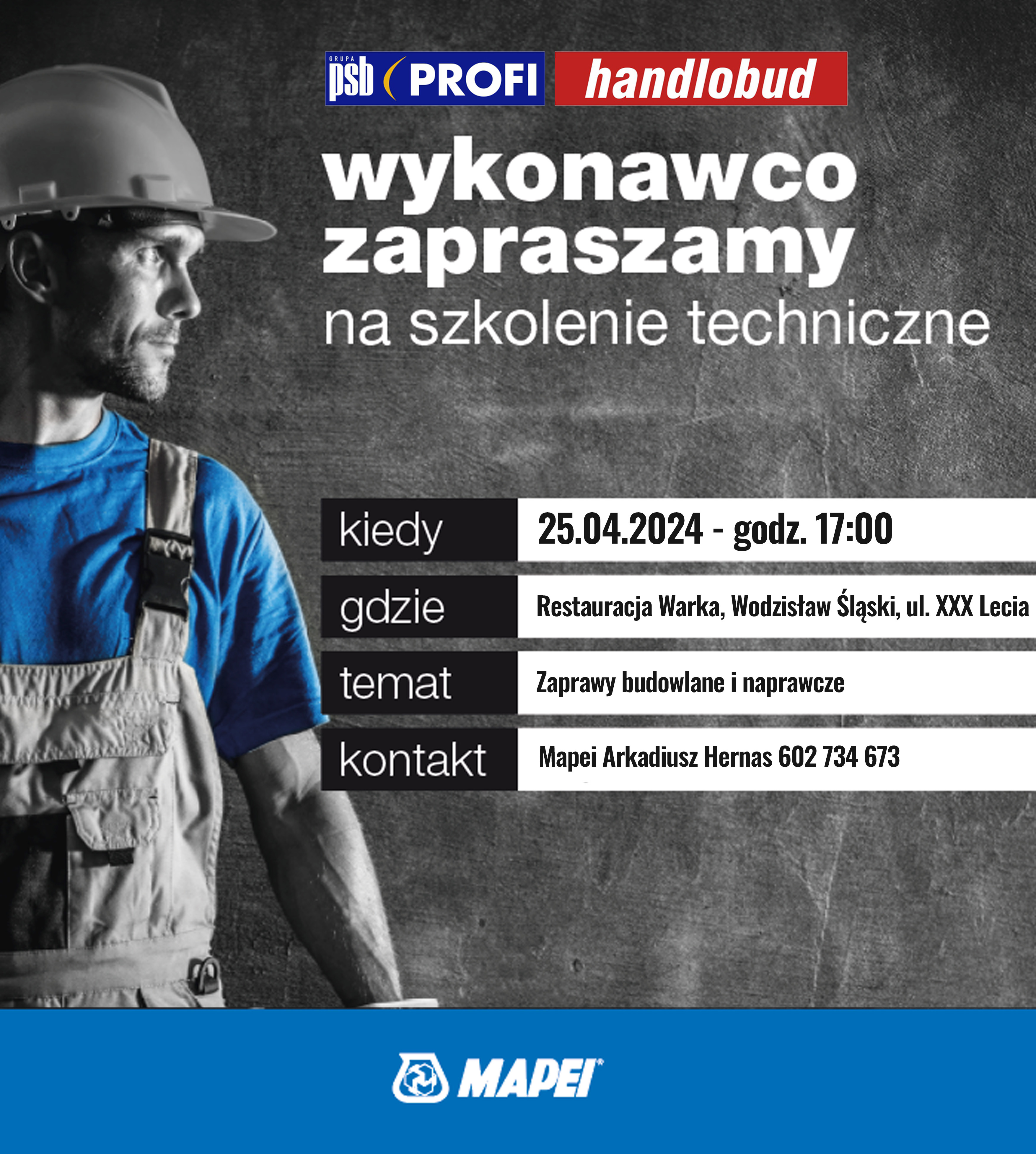 Szkolenie dla wykonawców mapei